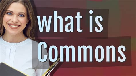 meaning of commons